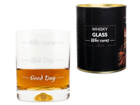 Whiskyglas Who cares