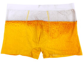Bier Boxershorts in Metall-Bierdose - Größe M