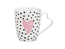 Kaffeetasse mit Herzgriff für Verliebte II