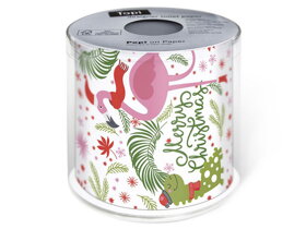 Toilettenpapier Merry Christmas mit Dinosauriern