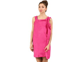 Magenta Damen-Badeponcho