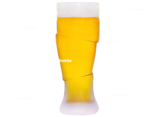 Verrücktes Bierglas