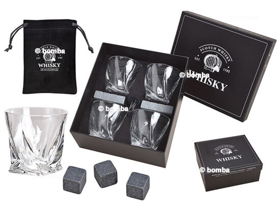 Whisky Geschenkset für 4 Personen