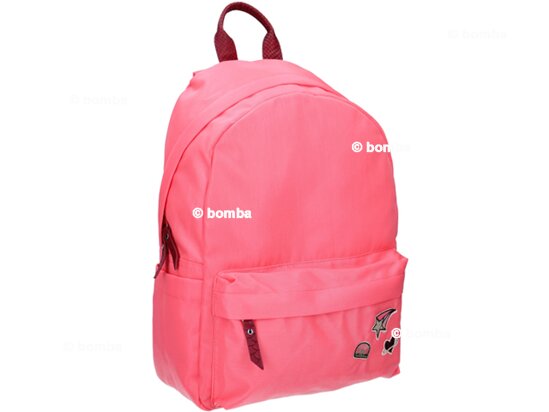 Einfarbiger rosa Rucksack Milky Kiss