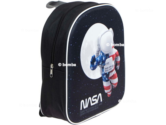 3D Kinderrucksack NASA Schwarz