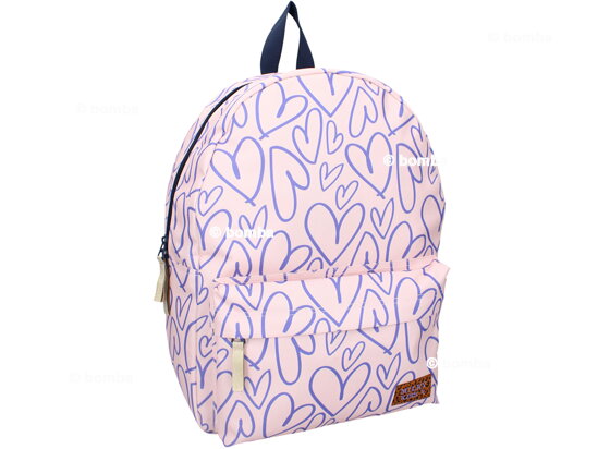 Rucksack Milky Kiss mit Herzen