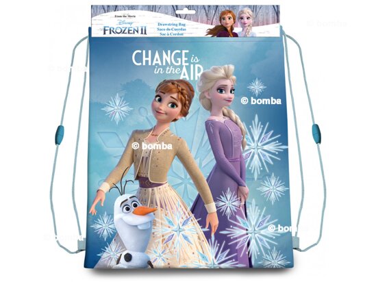 Turnbeutel Frozen Anna, Elsa und Olaf