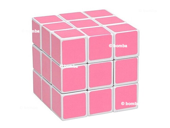 Zauberwürfel für Blondinen Pink