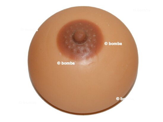 Anti-Stress-Ball in Brustform