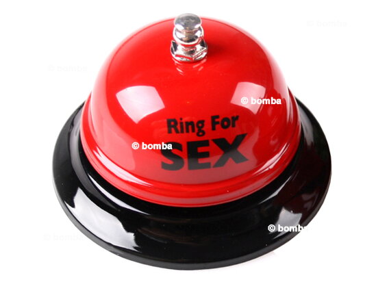 Tischklingel &quot;Ring for Sex&quot;