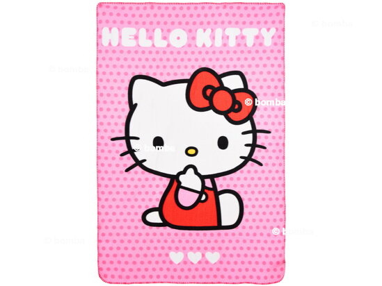 Kinderdecke Hello Kitty Adorable, pink