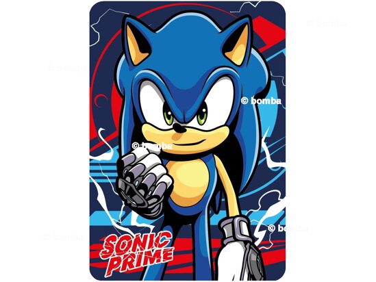 Sonic The Hedgehog Kinderdecke, blau