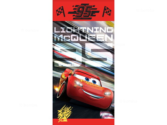 Kinder Strandtuch Cars Lightning McQueen