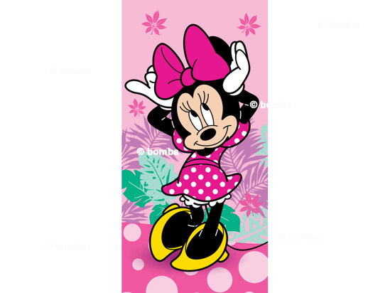 Kinder Strandtuch Minnie Mouse Pretty in Pink