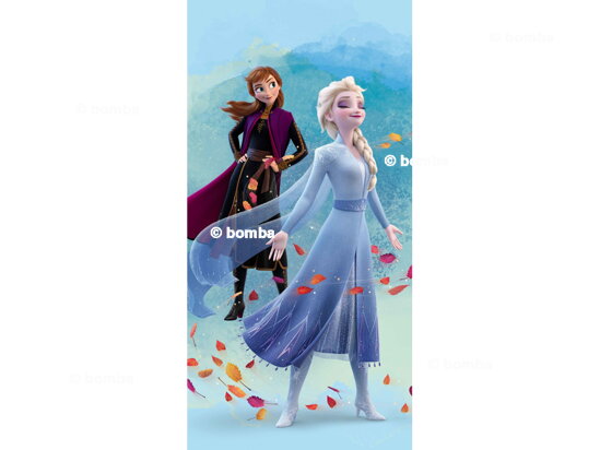 Strandtuch Frozen II Anna und Elsa
