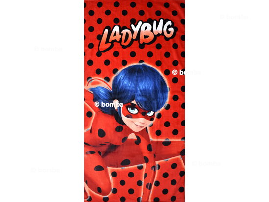 Kinder Strandtuch Miraculous Ladybug Dots