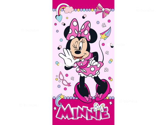 Kinder Strandtuch Minnie Mouse Pink