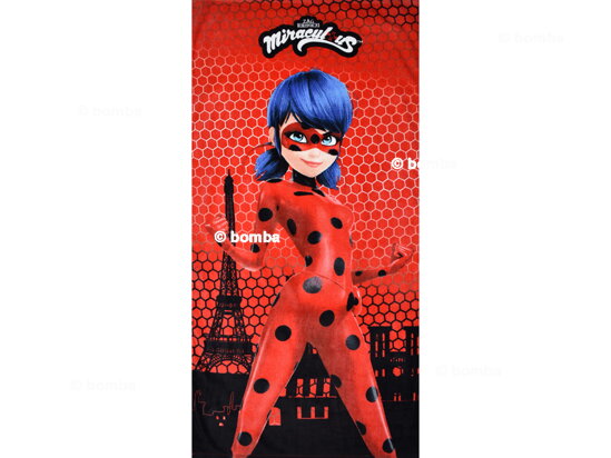 Kinder Strandtuch Miraculous Ladybug Paris