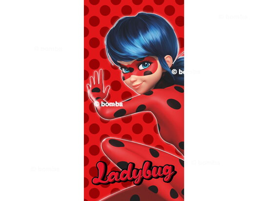 Strandtuch für Mädchen Miraculous Ladybug