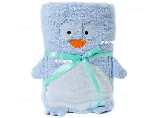 Baby Kapuzenbadetuch Pinguin