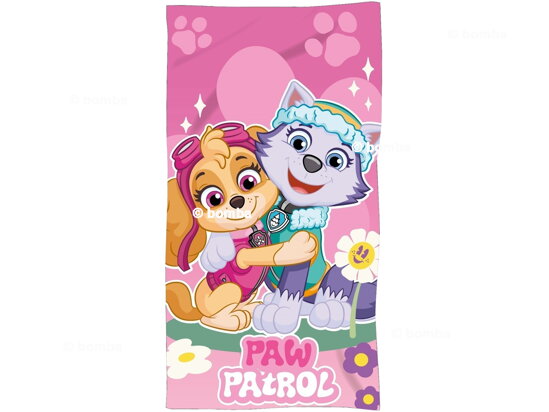 Strandtuch Paw Patrol Skye und Everest