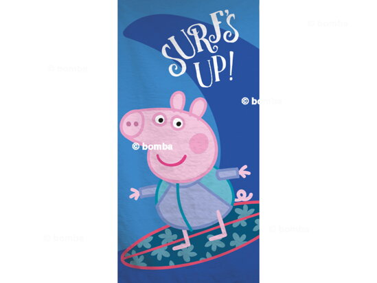 Kinder Strandtuch Peppa Pig Surf