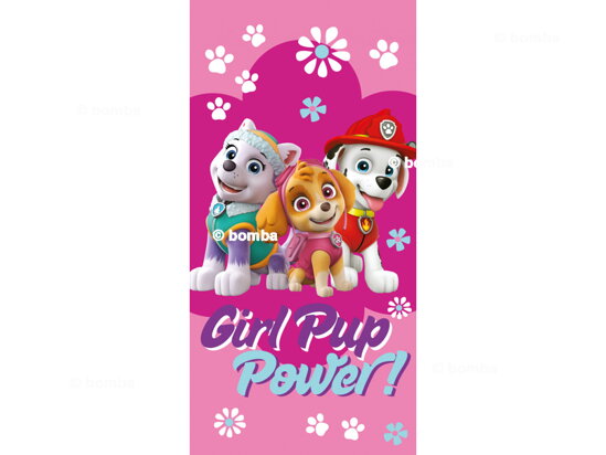 Kinder Strandtuch Paw Patrol Girl Pup Power