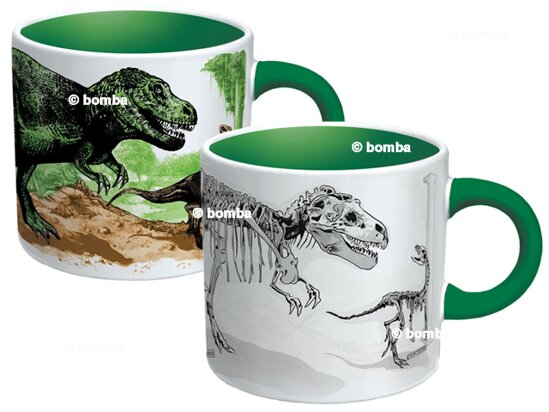 Dinosaurier Zaubertasse mit Wärmeeffekt