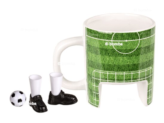 Kaffeebecher für Fußballfans