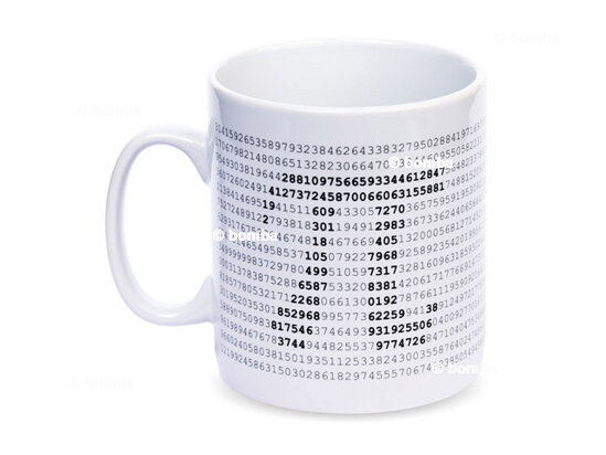 Maxi-Kaffeebecher für Mathematiker