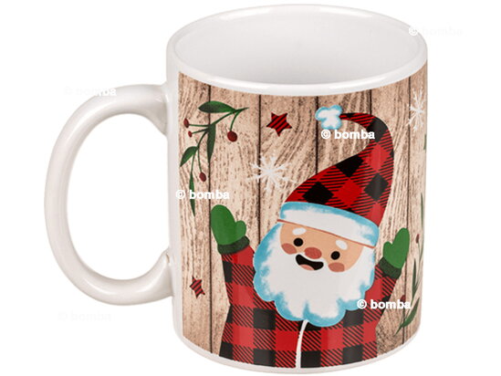 Weihnachtstasse mit Santa Claus