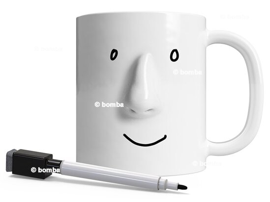 Stimmungstasse mit Stift