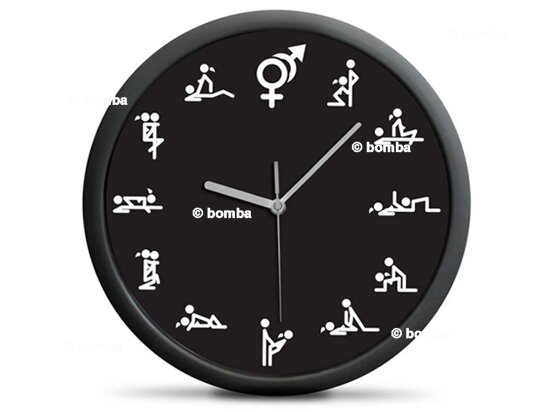 Wanduhr Kamasutra
