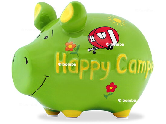 Sparschwein für Campingbegeisterte