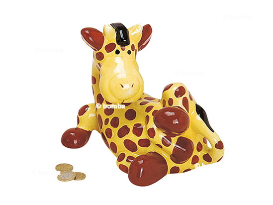 Keramik Spardose Giraffe