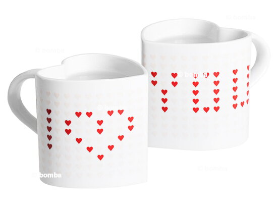 Zaubertasse mit Wärmeeffekt &quot;I Love You&quot;