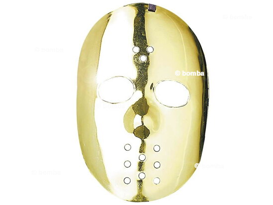 Friday the 13th Gold Hockey Mask