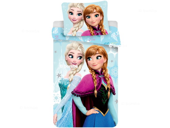 Kinderbettwäsche Frozen Anna und Elsa