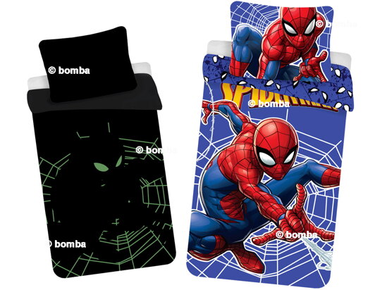 Leuchtende Bettwäsche Marvel Spiderman
