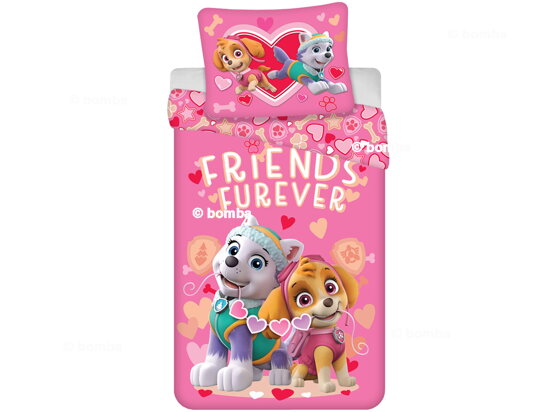 Kinderbettwäsche Paw Patrol Friends Furever