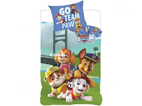 Kinderbettwäsche Paw Patrol Go Team Paw