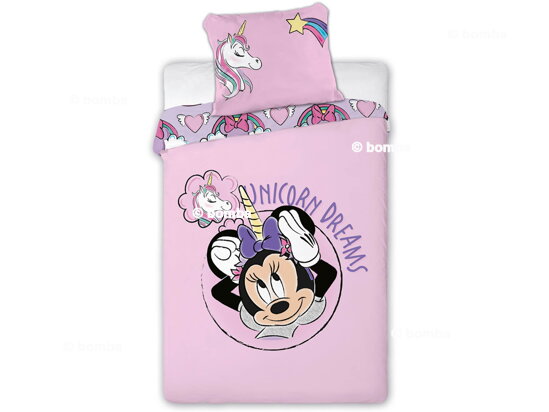 Kinderbettwäsche Disney Minnie Mouse Unicorn