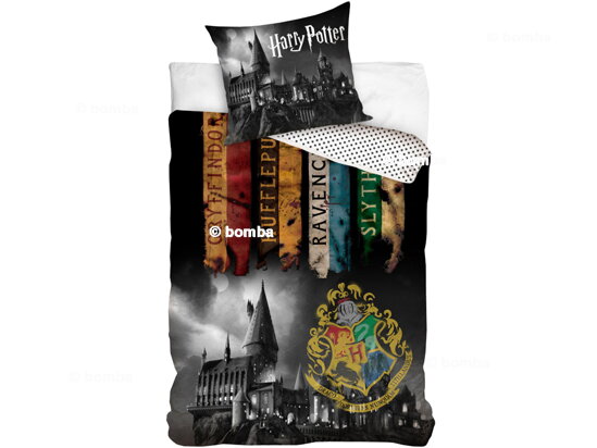 Bettwäsche Harry Potter Hogwartsmotiv