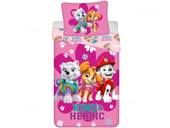 Kinderbettwäsche Paw Patrol Kind & Heroic