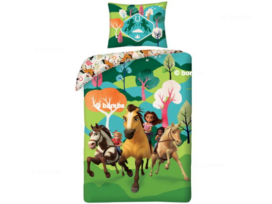 Bettwäsche Spirit Riding Free mit Turnbeutel