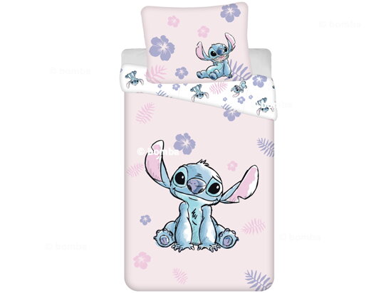 Kinderbettwäsche Disney Lilo und Stitch Flowers