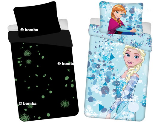 Leuchtende Bettwäsche Disney Frozen