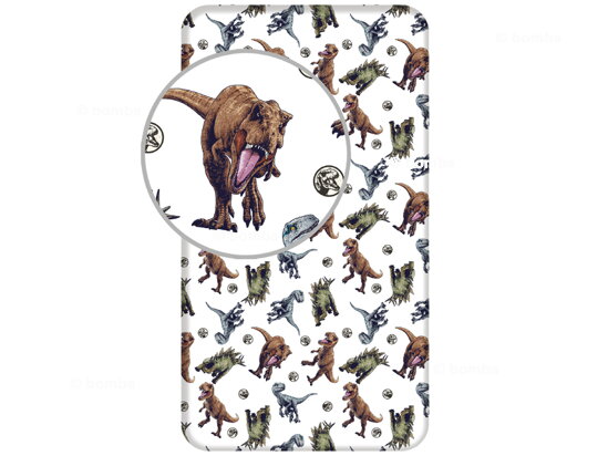 Spannbettlaken Jurassic World
