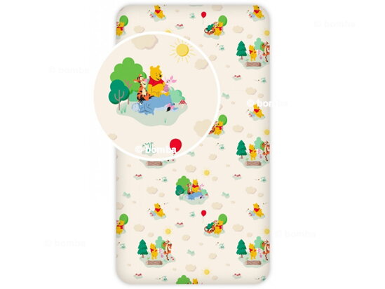 Spannbettlaken Disney Winnie the Pooh