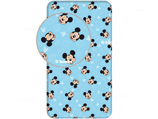 Spannbettlaken für Kinder Mickey Mouse